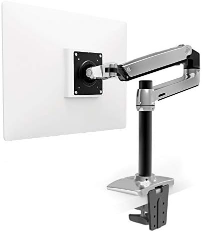 Polished aluminum LX single tall pole arm