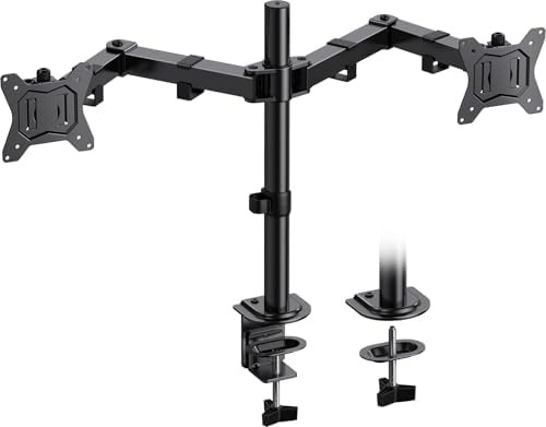 Heavy Duty Dual Monitor Mount for 32 in Screens