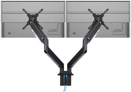 Aluminum dual gas spring mount with USB