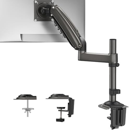 Full motion gaming monitor stand for 34 in