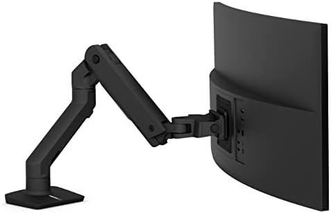 Heavy duty HX single black monitor arm