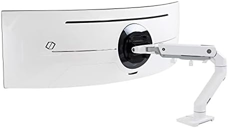White HX HD heavy duty gaming arm