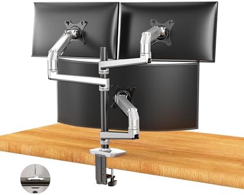 Triple Mechanical Spring Monitor Mount