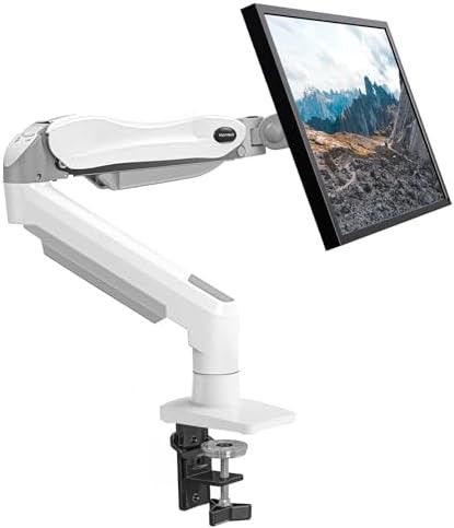 Gas Spring Single Monitor Arm for 32 in Displays