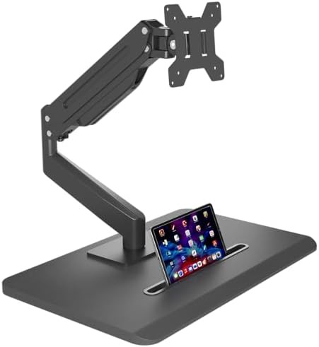 Brown base gas spring monitor mount