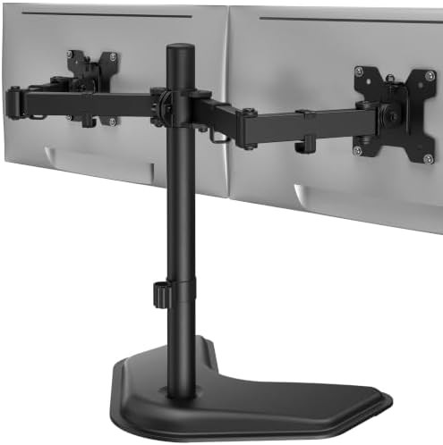 ErGear freestanding dual monitor stand for 32 in screens