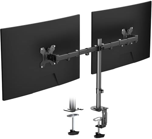 Dual Monitor Mount for Two Screens