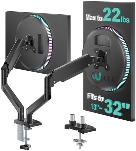 Adjustable Dual Arm with Cable Management
