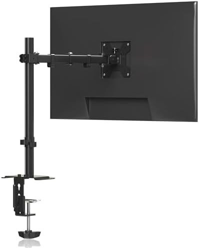 Adjustable Single Monitor Stand for 32 in