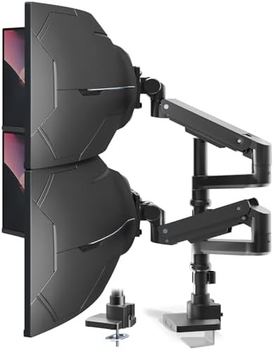 Dual Ultrawide Heavy Duty Monitor Arm
