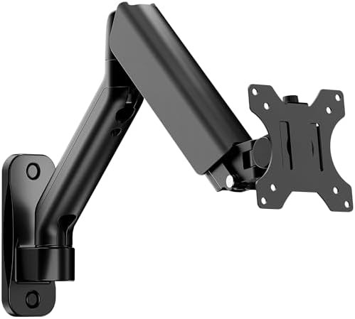 Single monitor wall mount spring arm 17 32