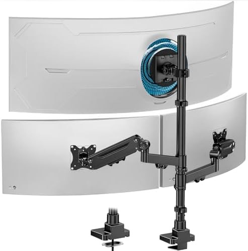 Triple Heavy Duty Ultrawide Monitor Arm
