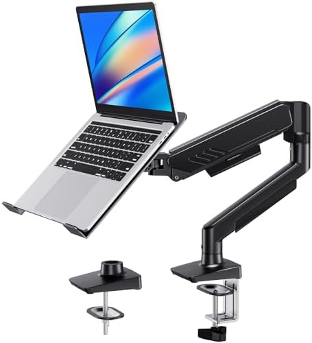 Laptop Mount with Tray for 34 in Monitors