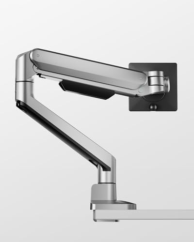 Deluxe aluminum arm for curved screens