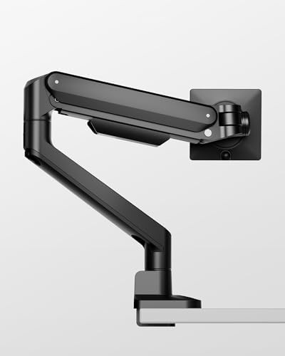 Deluxe mechanical spring arm for curved screens