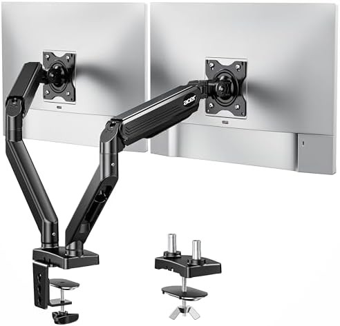 Dual gas spring VESA monitor mount