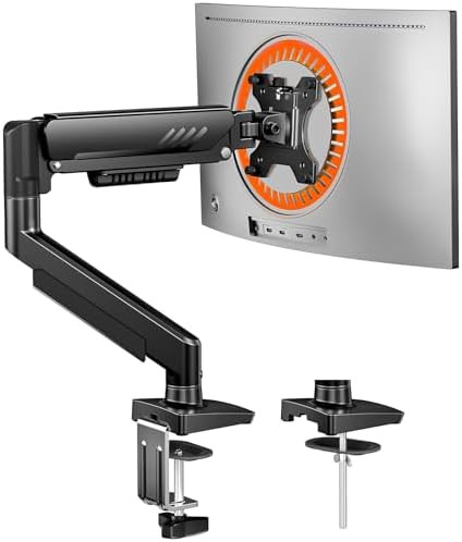 Adjustable ultrawide monitor arm tool free