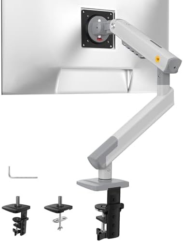 White Mechanical Spring Mount for 32 Inch Screen